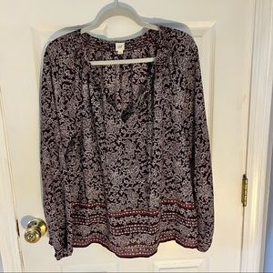 2 GAP Long Sleeve Blouses